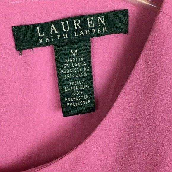 Lauren Ralph Lauren Sleeveless Shell Size Medium - Picture 2 of 4